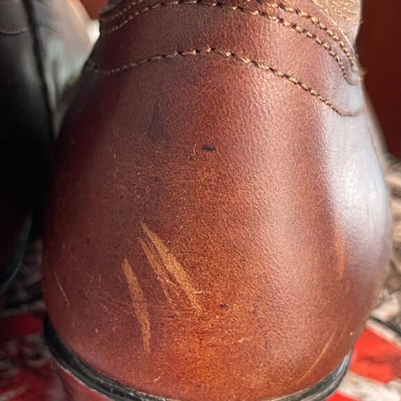 Smoky Mountain Boots Girls 2 Brown Leather Distressed Embroidered Western 3034C - Picture 14 of 16